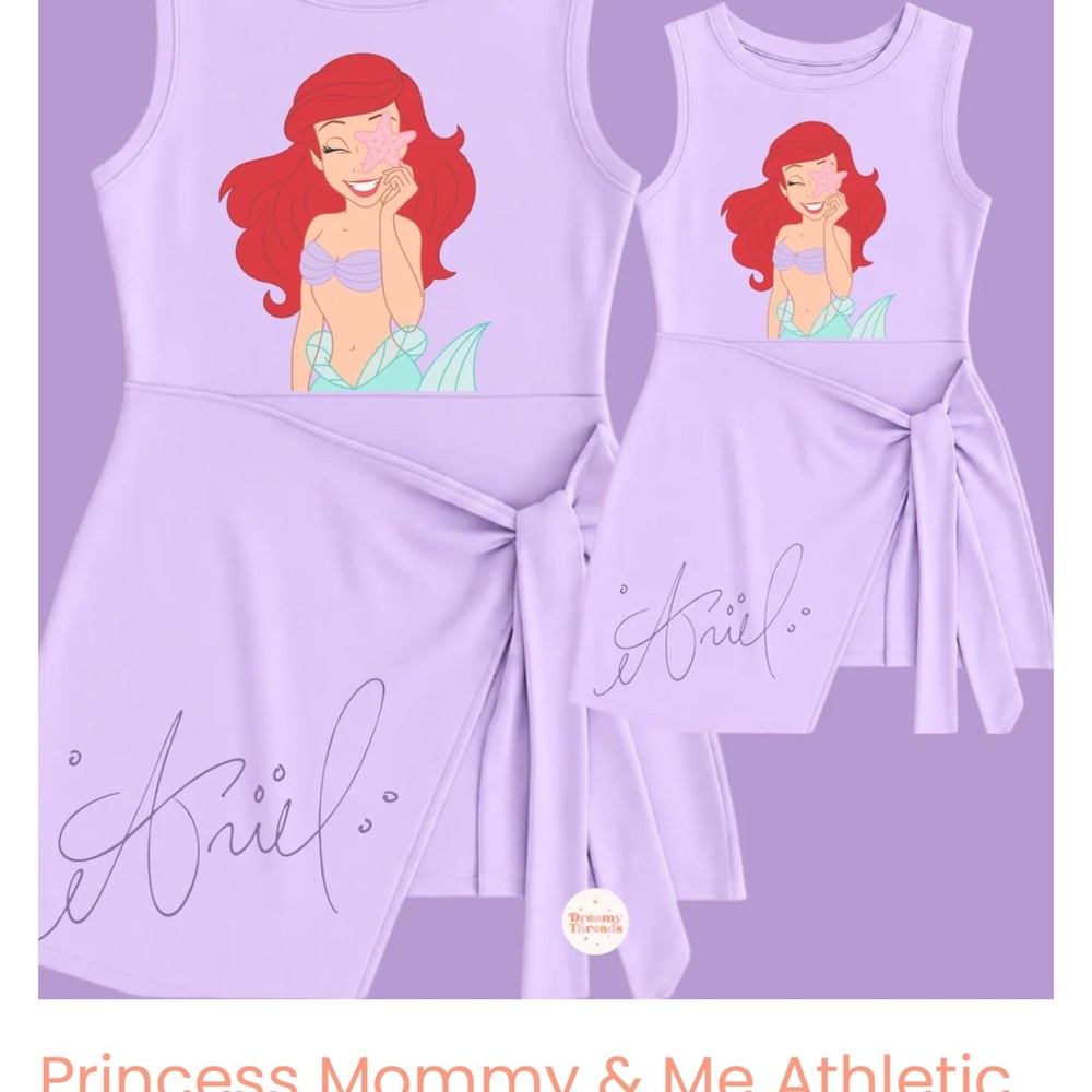 Disney Lilac Ariel Mommy Dress
